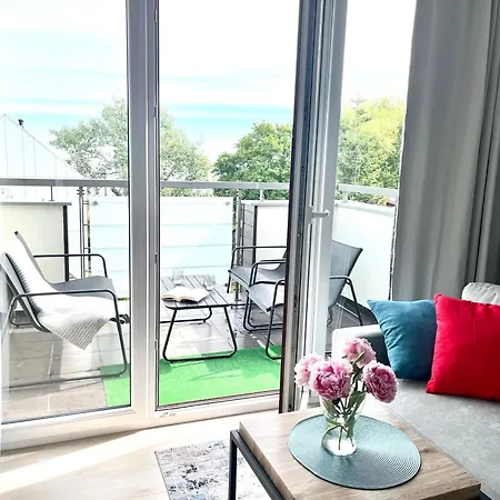 Agapella Apartamenty- Apartament Plaza 47- 20 M From The شقة غدانسك